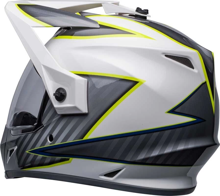 Deals โ๏ธ Bell 2023 MX-9 Adventure MIPS Dalton White Hi-Viz Yellow Helmet ๐ 6 Deals โ๏ธ Bell 2023 MX-9 Adventure MIPS Dalton White Hi-Viz Yellow Helmet ๐ - Image 6