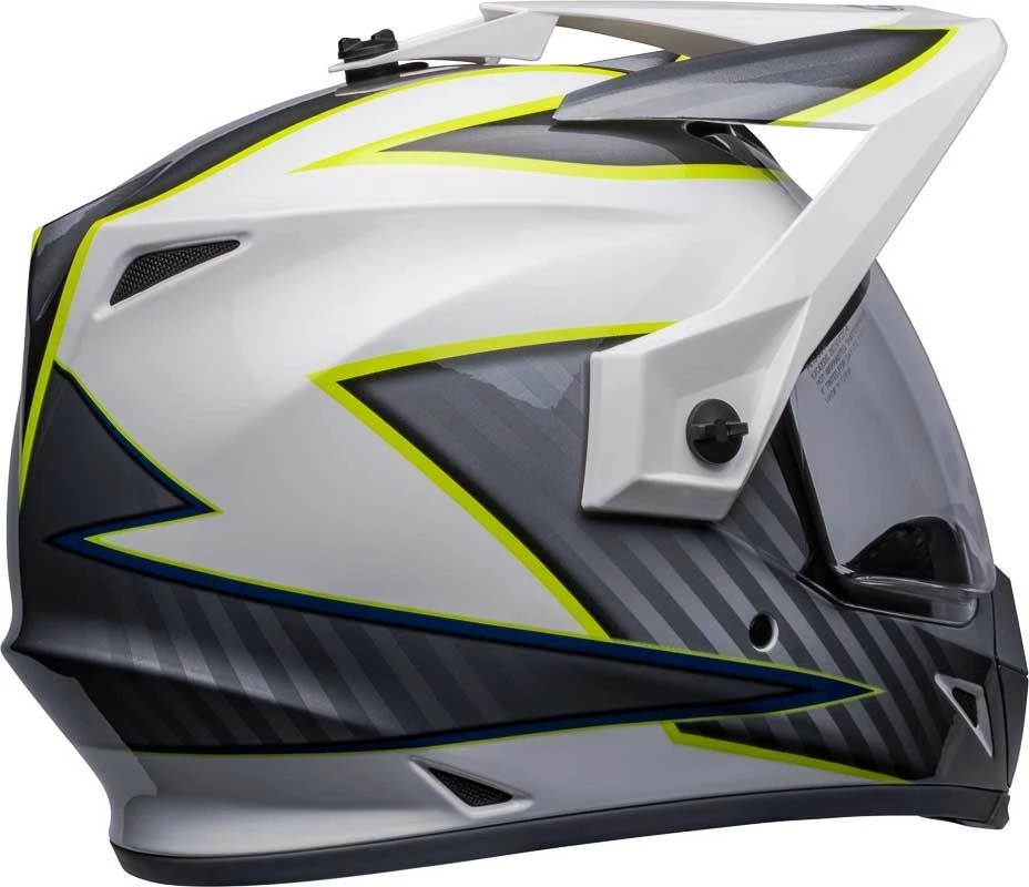 Deals โ๏ธ Bell 2023 MX-9 Adventure MIPS Dalton White Hi-Viz Yellow Helmet ๐ 8 Deals โ๏ธ Bell 2023 MX-9 Adventure MIPS Dalton White Hi-Viz Yellow Helmet ๐ - Image 8