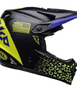 Best Sale 🤩 Bell Youth Moto-9 MIPS Slayco Matte Black Hi-Viz Yellow Helmet - Unisex - Large/X-Large - Youth - Black/Yellow 🧨