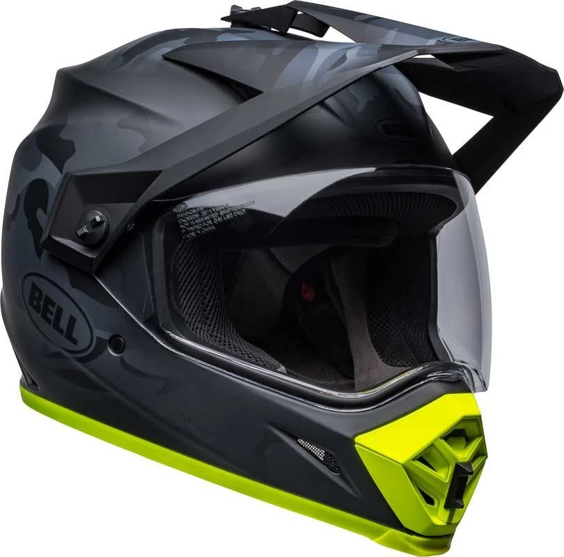 Brand new ❤️ Bell 2023 MX-9 Adventure MIPS Stealth Camo Matte Black Hi-Viz Helmet 👏 2 Brand new ❤️ Bell 2023 MX-9 Adventure MIPS Stealth Camo Matte Black Hi-Viz Helmet 👏 - Image 2