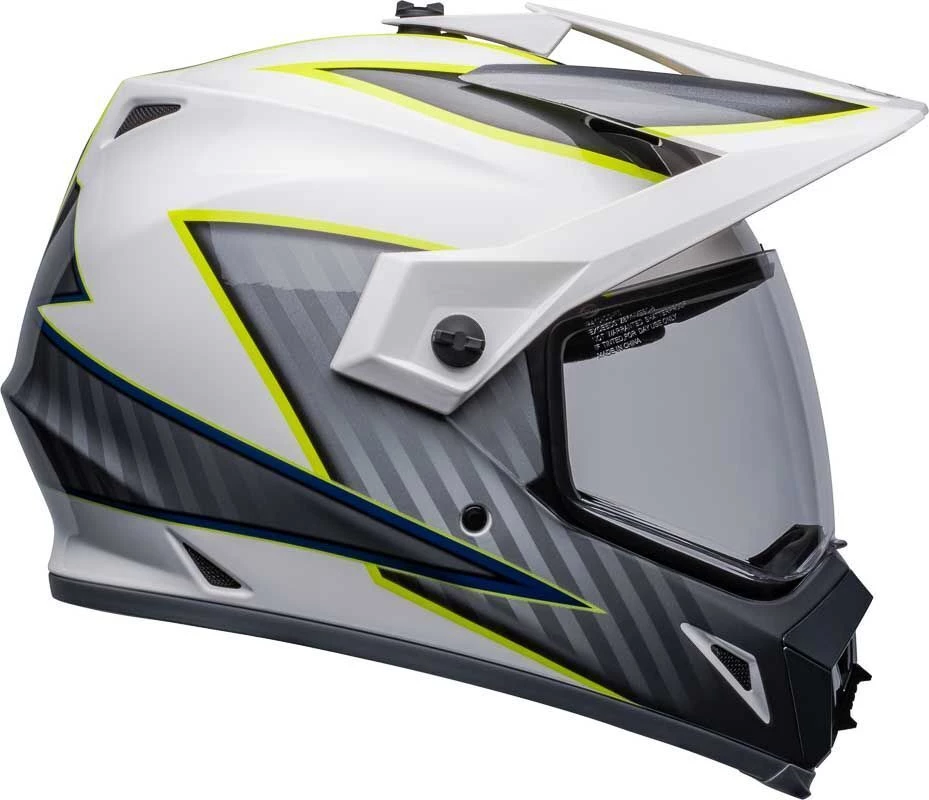 Deals โ๏ธ Bell 2023 MX-9 Adventure MIPS Dalton White Hi-Viz Yellow Helmet ๐ 1 Deals โ๏ธ Bell 2023 MX-9 Adventure MIPS Dalton White Hi-Viz Yellow Helmet ๐