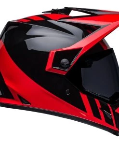 Discount 😉 Bell MX-9 ADV MIPS Dash Black Red Helmet 🎁