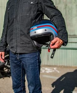 Deals ❤️ CUST 500 RIF WT/BU S 🎁 -Motorcycle helmet Shop BE71369b p 8