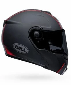 Discount 🎉 Bell 2022 SRT Modular Hartluck Jamo Helmet - Unisex - Medium - Adult - Black/Red ⌛