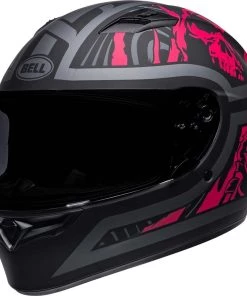 Cheap ⭐ Bell Qualifier Rebel Matte Black Pink Helmet - Unisex - Large - Adult - Black/Pink ✨