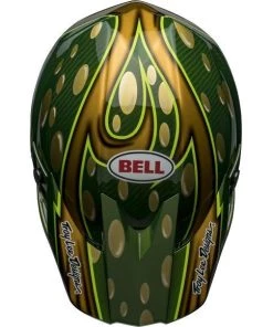 New ✨ Bell Moto-10 Spherical McGrath Helmet - Gold/Green - M 🤩 -Motorcycle helmet Shop BE7144740 8