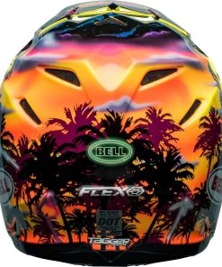 Top 10 🔥 Bell Moto-9S Flex Tagger Tropical Fever Yellow Orange Helmet 🔥 -Motorcycle helmet Shop BE7144782 p 2