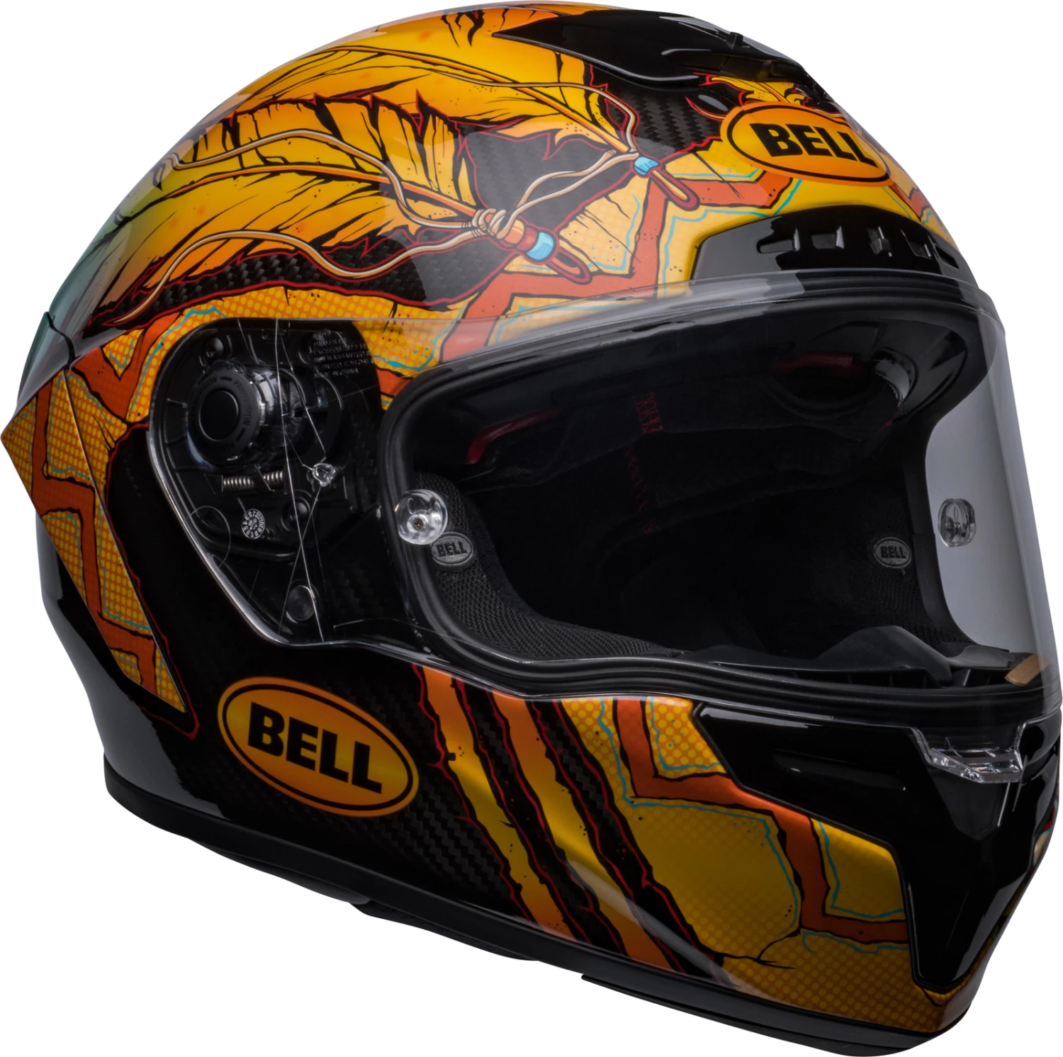 Wholesale β¨ Bell Racestar DLX Dunne Limited Edition Helmet - Black/Gold/Blue - L π― 2 Wholesale β¨ Bell Racestar DLX Dunne Limited Edition Helmet - Black/Gold/Blue - L π― - Image 2