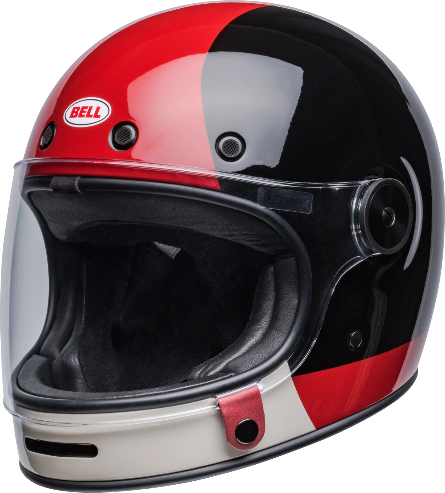 New π Bell Bullitt Blazon Helmet - Black/Red/White - M π 4 New π Bell Bullitt Blazon Helmet - Black/Red/White - M π - Image 4