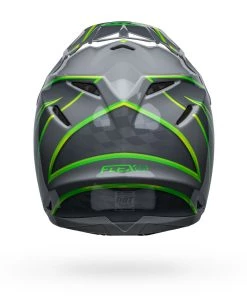Buy 🧨 Bell Moto-9S Flex Gloss Helmet - Grey/Green - S 😍 -Motorcycle helmet Shop BE7148430 p 4