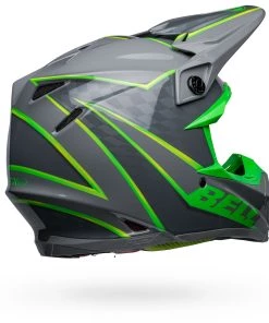 Buy 🧨 Bell Moto-9S Flex Gloss Helmet - Grey/Green - S 😍 -Motorcycle helmet Shop BE7148430 p 5