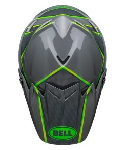 Buy 🧨 Bell Moto-9S Flex Gloss Helmet - Grey/Green - S 😍 -Motorcycle helmet Shop BE7148430 p 6
