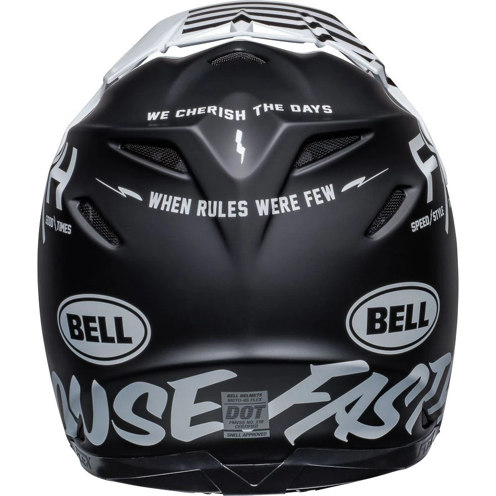 New ๐คฉ Bell Moto-9S Flex Fasthouse Flex Crew Black White Helmet - White - Medium - Adult ๐ 3 New ๐คฉ Bell Moto-9S Flex Fasthouse Flex Crew Black White Helmet - White - Medium - Adult ๐ - Image 3