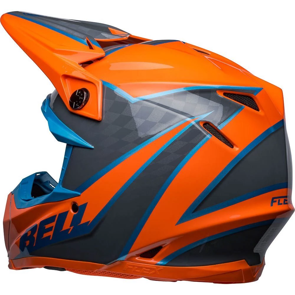 Cheapest 🤩 Bell Moto-9S Flex Sprite Orange Grey Helmet 👍 2 Cheapest 🤩 Bell Moto-9S Flex Sprite Orange Grey Helmet 👍 - Image 2