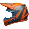 Cheapest 🤩 Bell Moto-9S Flex Sprite Orange Grey Helmet 👍