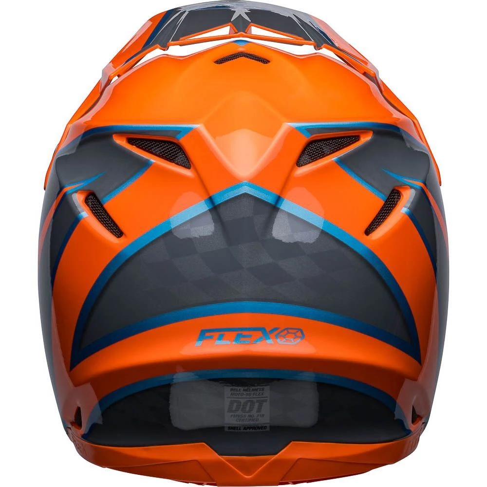 Cheapest 🤩 Bell Moto-9S Flex Sprite Orange Grey Helmet 👍 3 Cheapest 🤩 Bell Moto-9S Flex Sprite Orange Grey Helmet 👍 - Image 3
