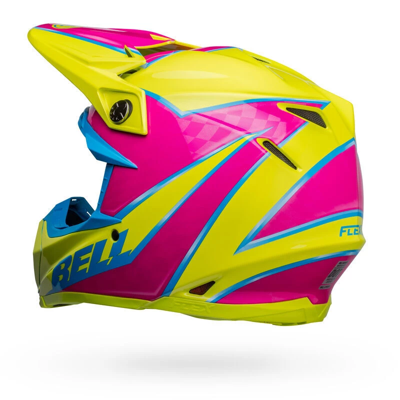 Buy 🔥 Bell Moto-9S Flex Sprite Helmet - Yellow/Pink - S 👍 6 Buy 🔥 Bell Moto-9S Flex Sprite Helmet - Yellow/Pink - S 👍 - Image 6