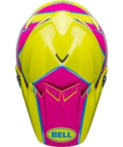 Buy 🔥 Bell Moto-9S Flex Sprite Helmet - Yellow/Pink - S 👍