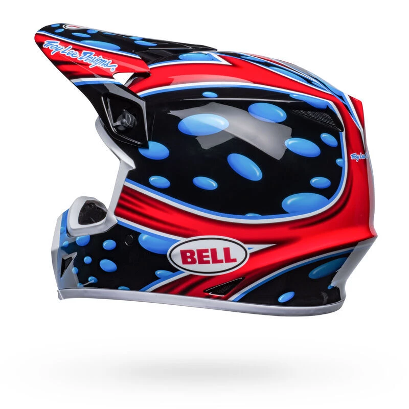 Budget 🔔 Bell MX-9 MIPS McGrath Showtime Replica Helmet - Black/Red/Blue - M 😍 6 Budget 🔔 Bell MX-9 MIPS McGrath Showtime Replica Helmet - Black/Red/Blue - M 😍 - Image 6