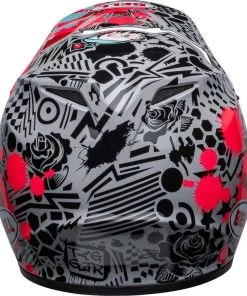 Best Pirce 🎉 Bell MX-9 MIPS Tagger Splatter Bright Red Grey Helmet 😉 -Motorcycle helmet Shop BE7148499 P 2