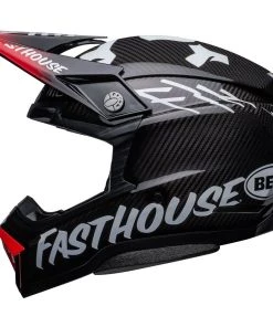 Flash Sale 🛒 Bell 2023 Moto-10 Spherical MIPS Fasthouse Privateer Black Red Helmet ⭐