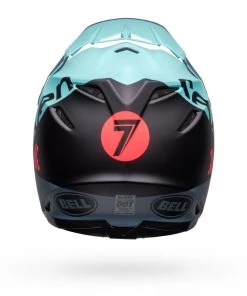Flash Sale ❤️ Bell Moto-9S Flex Seven Vanguard LE Helmet - Aqua/Black - M ⭐ -Motorcycle helmet Shop BE7148761 p 5